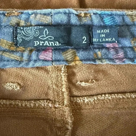 Prana Women’s Nikit Pants Walnut Size 2 - Picture 10 of 10